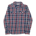 MOUNTAIN WAREHOUSE Mens Blue & Red Check Shirt S Casual Outdoor Cotton Blend