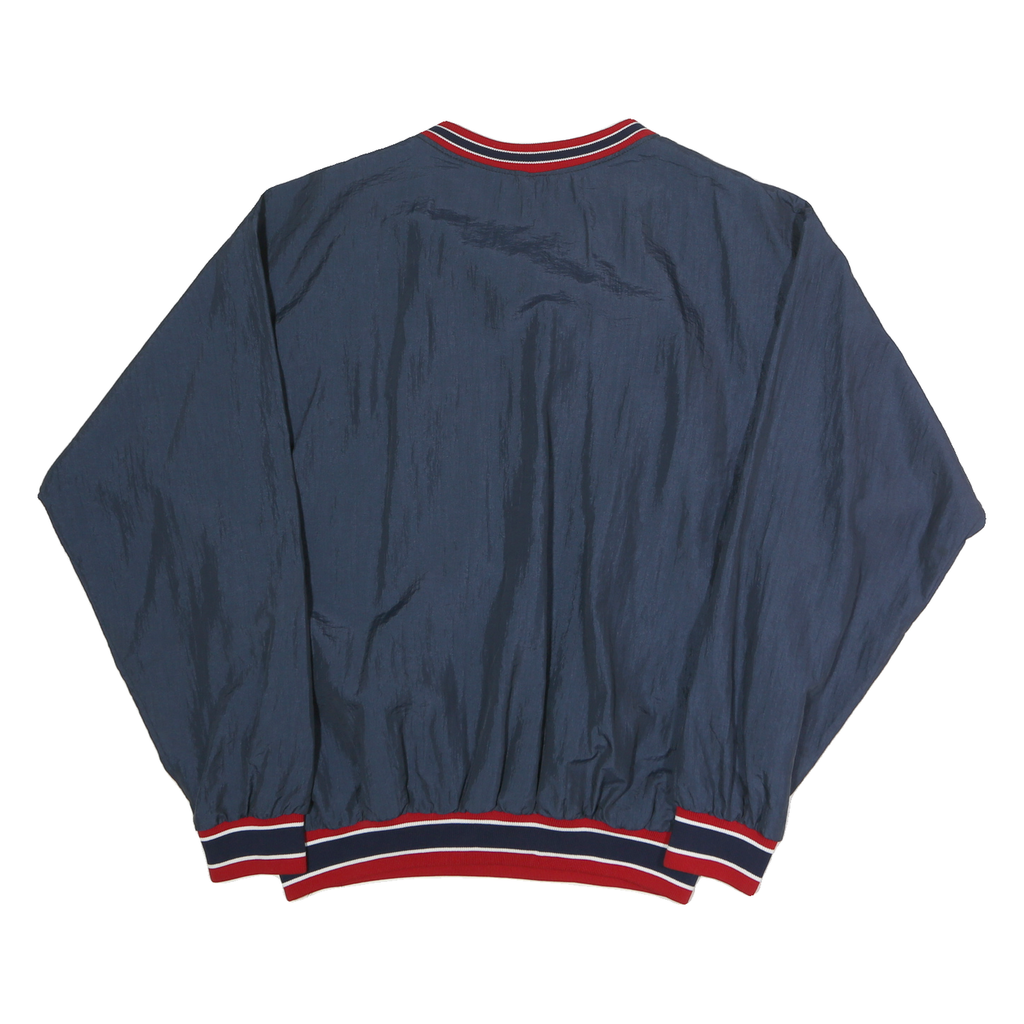 NEFF Mens Blue Crew Neck M Roncalli Logo Sweatshirt Pullover Sports Casual