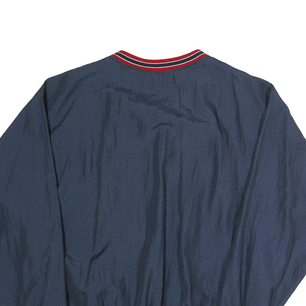 NEFF Mens Blue Crew Neck M Roncalli Logo Sweatshirt Pullover Sports Casual