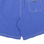NAUTICA Mens Shorts Blue Casual Swimwear M W28 Drawstring Logo Embroidered