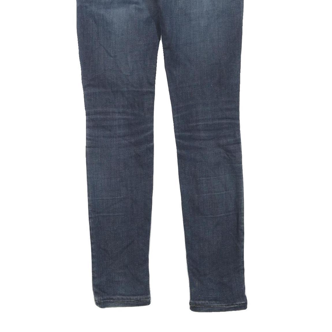 TRUE RELIGION Womens Jeans Blue Regular Skinny Denim Medium W25 L32 Classic Zip