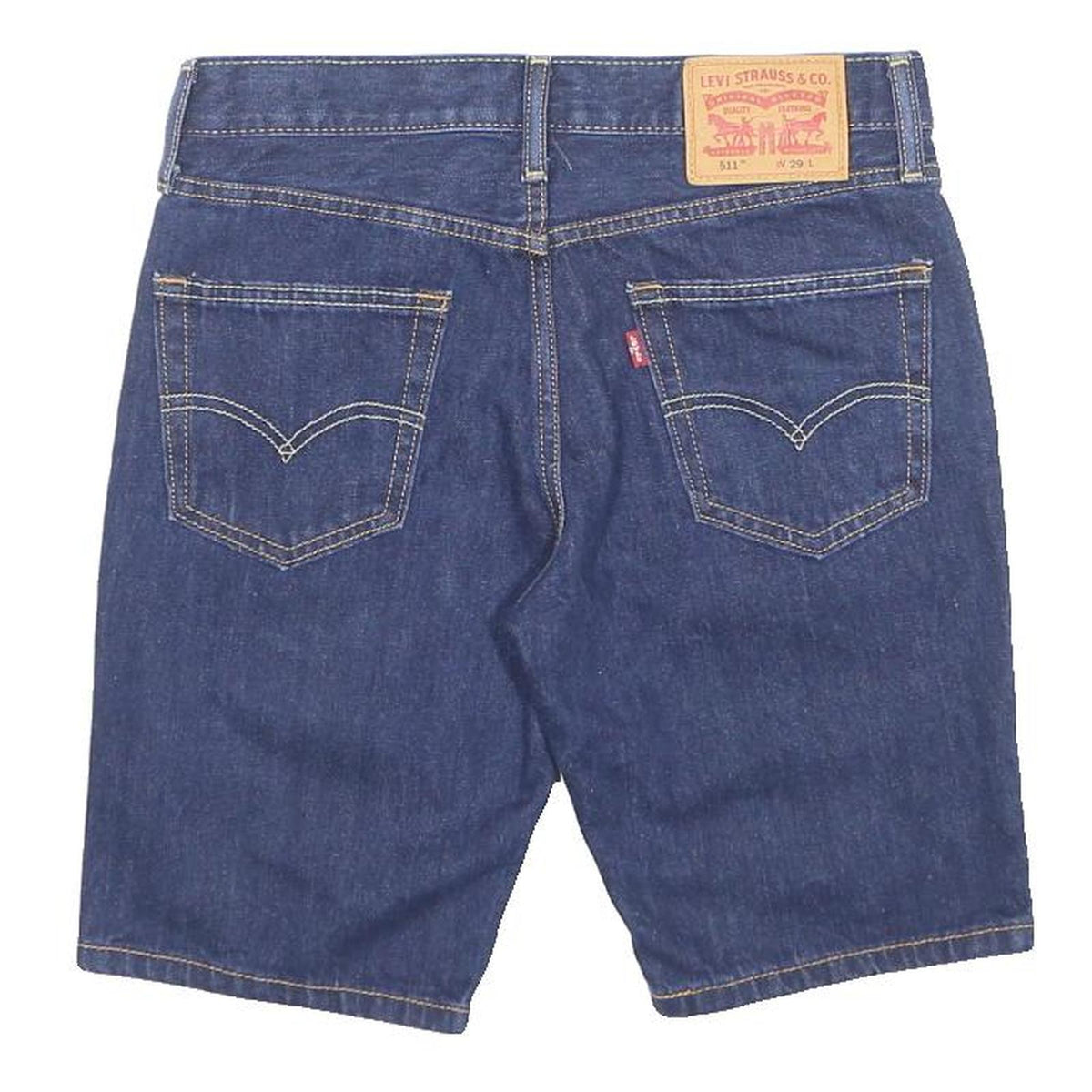 LEVI'S Mens Denim Blue Casual Shorts M W30 Classic Cotton Blend
