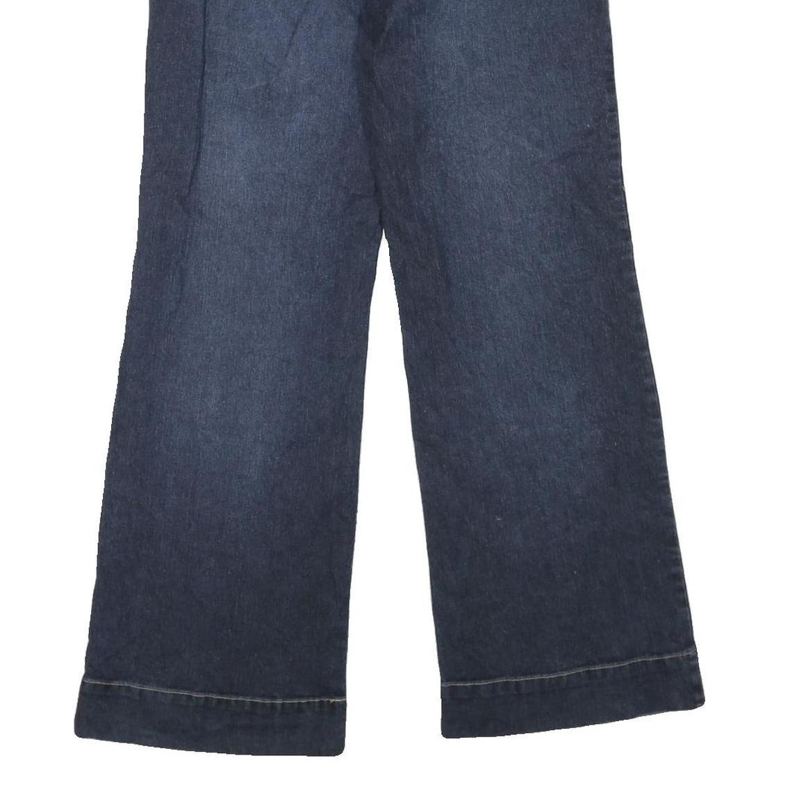 Womens Blue Regular Fit Straight Cotton Blend Jeans W32 L31 Casual Wear