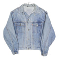 LEVI'S Mens Blue Denim Cotton Button Jacket M Classic Casual Retro Vintage