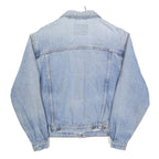 LEVI'S Mens Blue Denim Cotton Button Jacket M Classic Casual Retro Vintage