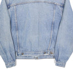 LEVI'S Mens Blue Denim Cotton Button Jacket M Classic Casual Retro Vintage