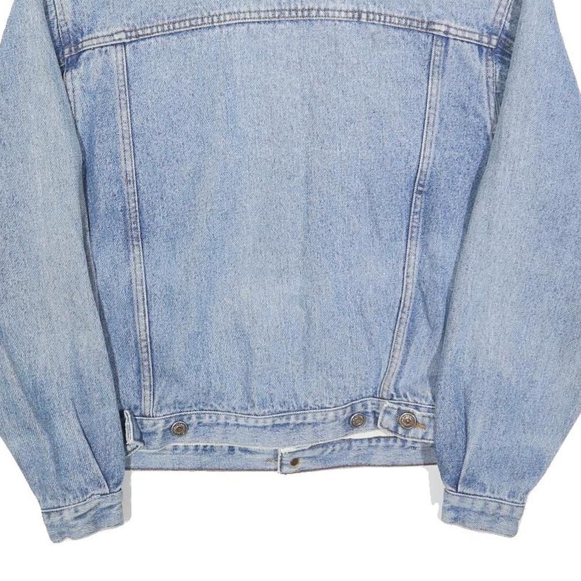 LEVI'S Mens Blue Denim Cotton Button Jacket M Classic Casual Retro Vintage