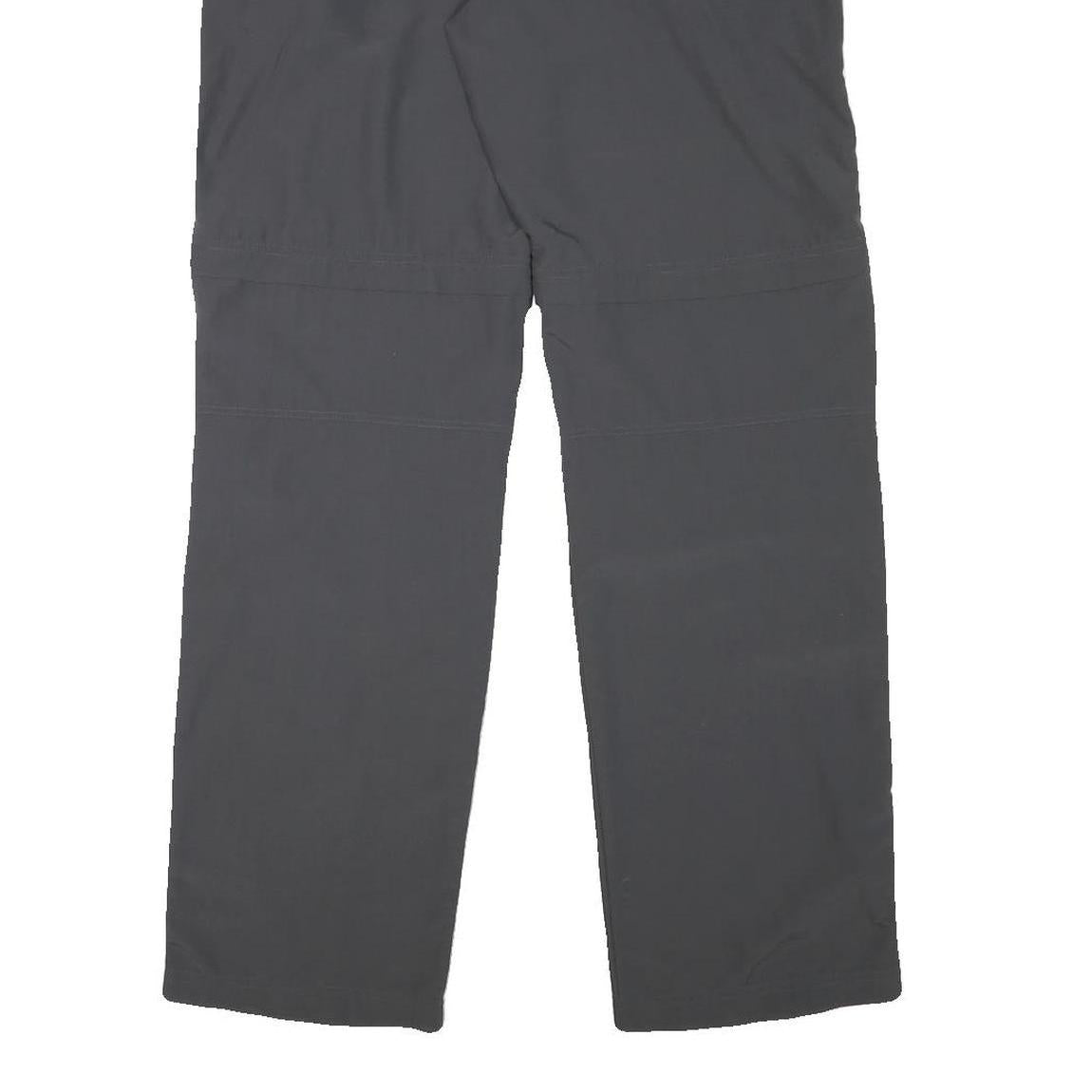 MAMMUT Womens Polyester Blend Black Regular Straight Trousers W31 L31 Outdoor