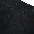 LEVI'S 711 BIG E Womens Jeans Black Slim Skinny Denim W31 L30 Classic Cotton