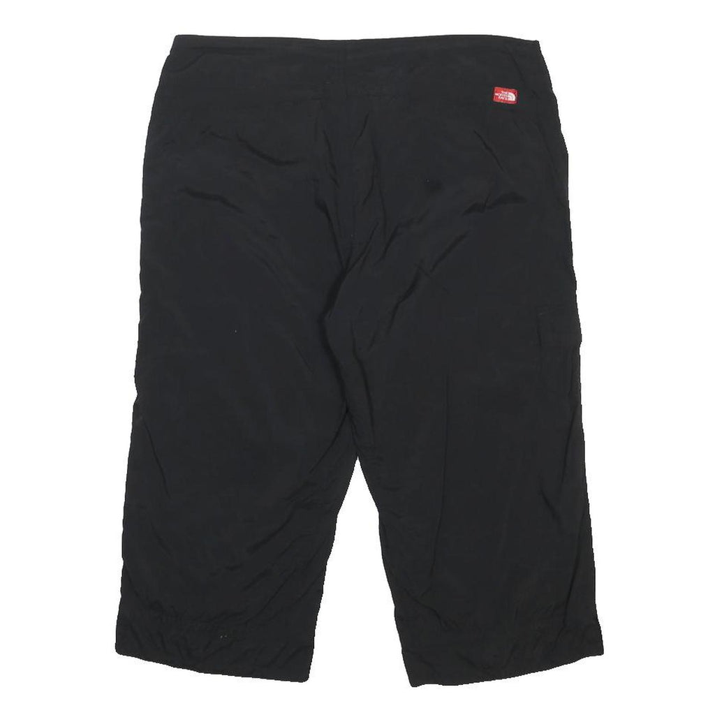 THE NORTH FACE Womens Black Casual Nylon Shorts UK 10 W32 Outdoor Lightweight