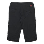 THE NORTH FACE Womens Black Casual Nylon Shorts UK 10 W32 Outdoor Lightweight