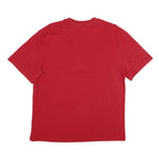 KARL KANI Mens Red Graphic T-Shirt S Short Sleeve Crew Neck Logo Print