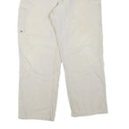 CARHARTT Mens Regular Fit Beige Cotton Blend Workwear Jeans W36 L30 Zip Pockets