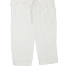 CARHARTT Womens Cotton Blend White Regular Straight Trousers W28 L26 Workwear