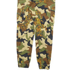 PLEASE Womens Cotton Blend Slim Fit Camouflage Cargo Trousers W28 L28