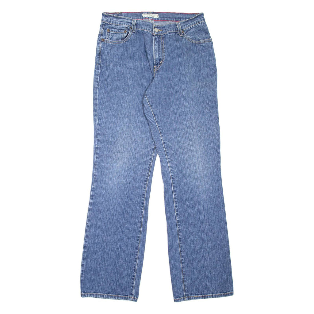 LEVI'S 550 Womens Jeans Blue Relaxed Bootcut Stone Wash W30 L32