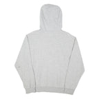 NIKE Mens Grey Hoodie M Casual Cotton Blend Pullover Sweatshirt