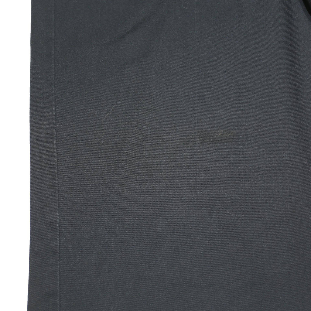 DICKIES Mens Cotton Blend Navy Regular Fit Straight Leg Trousers W34 L30