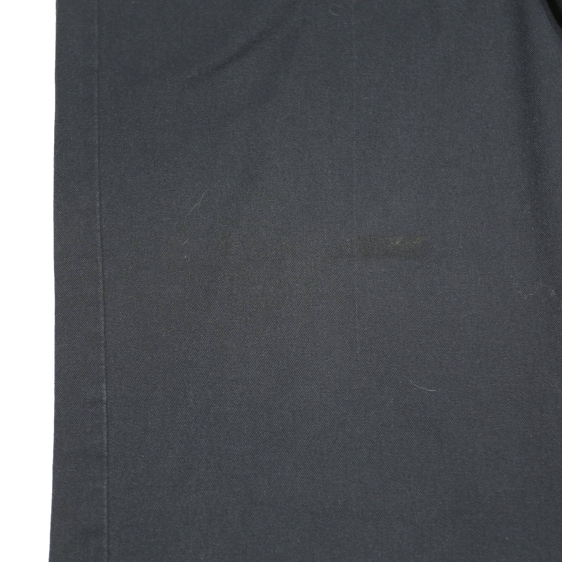 DICKIES Mens Cotton Blend Navy Regular Fit Straight Leg Trousers W34 L30