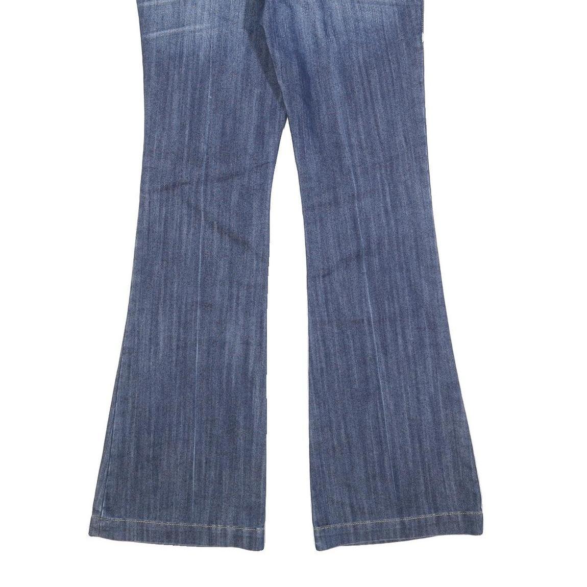 CABI JEANS Womens Regular Fit Flared Denim Medium Wash W30 L34 Stretch Cotton