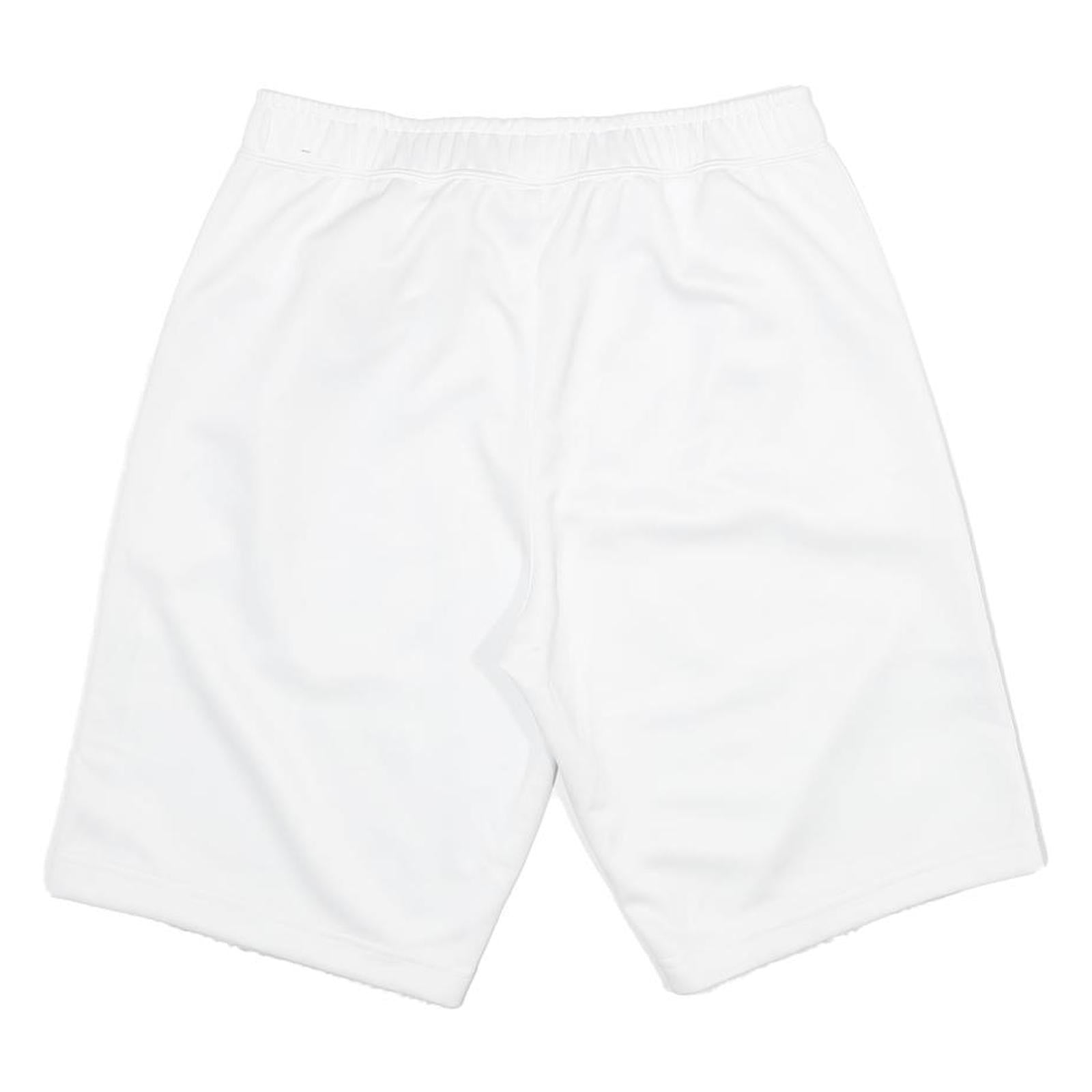 NIKE Mens White & Black Sports Casual Shorts M W28 Logo Tape
