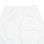 NIKE Mens White & Black Sports Casual Shorts M W28 Logo Tape