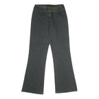 JUST ME Womens Regular Fit Bootcut Denim Dark Jeans W30 L34 Belted Waist