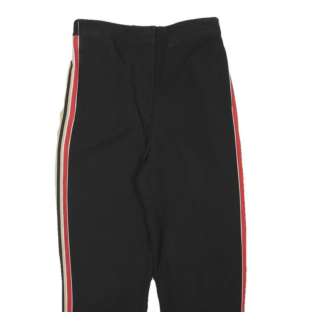 & OTHER STORIES Womens Polyester Blend Black Relaxed Trousers W27 L25 Striped