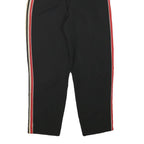 & OTHER STORIES Womens Polyester Blend Black Relaxed Trousers W27 L25 Striped