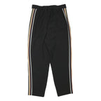 & OTHER STORIES Womens Polyester Blend Black Relaxed Trousers W27 L25 Striped