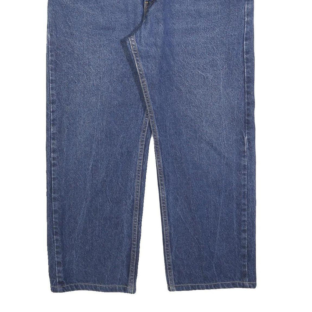 LEVI'S 505 Mens Jeans Blue Relaxed Straight Denim Medium W38 L26 Classic Casual
