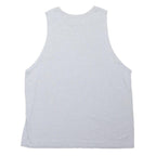 UNDER ARMOUR Mens Grey Sleeveless Crew Neck Cotton Blend T-Shirt M Sportswear