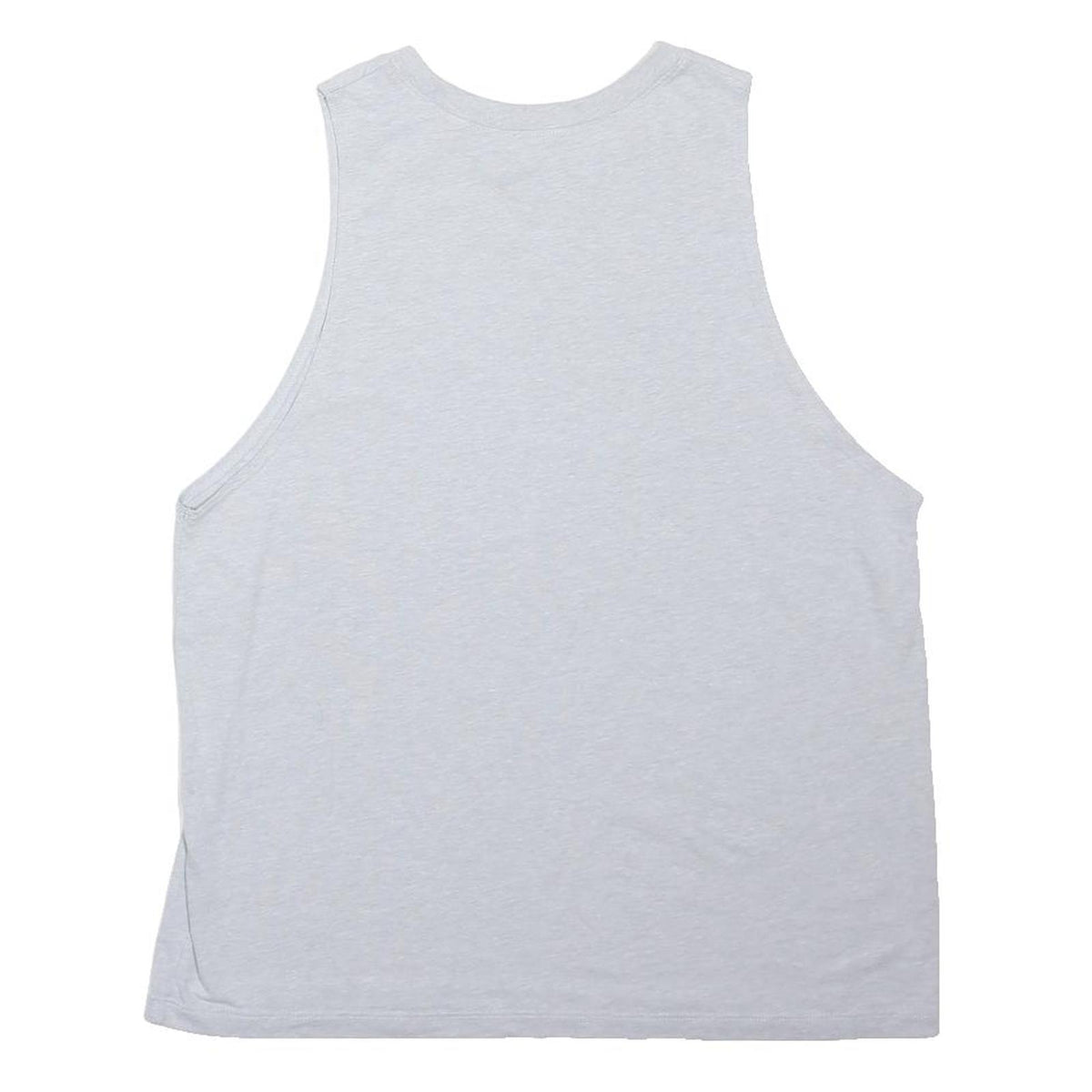 UNDER ARMOUR Mens Grey Sleeveless Crew Neck Cotton Blend T-Shirt M Sportswear