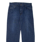 RALPH LAUREN POLO JEANS COMPANY Womens Jeans Blue Regular Straight W34 L30