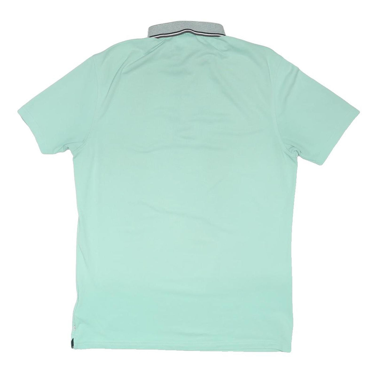 CALVIN KLEIN Mens Mint Green Short Sleeve CK Logo Polo Shirt M Classic Fit