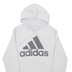 ADIDAS Mens Grey Hoodie S