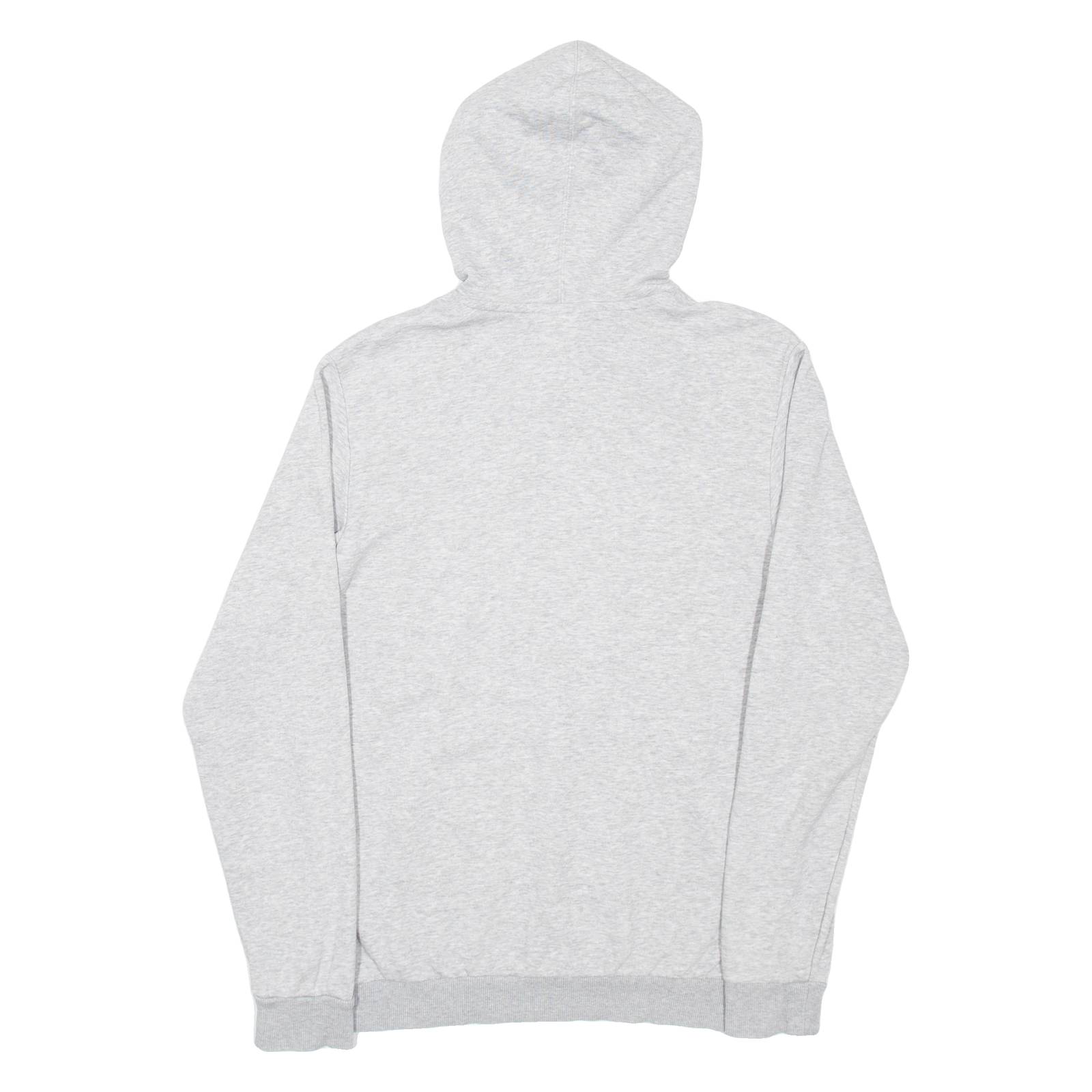 ADIDAS Mens Grey Hoodie S