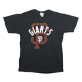 GENUINE MERCHANDISE Mens Black San Francisco Giants Graphic T-Shirt M Crew Neck