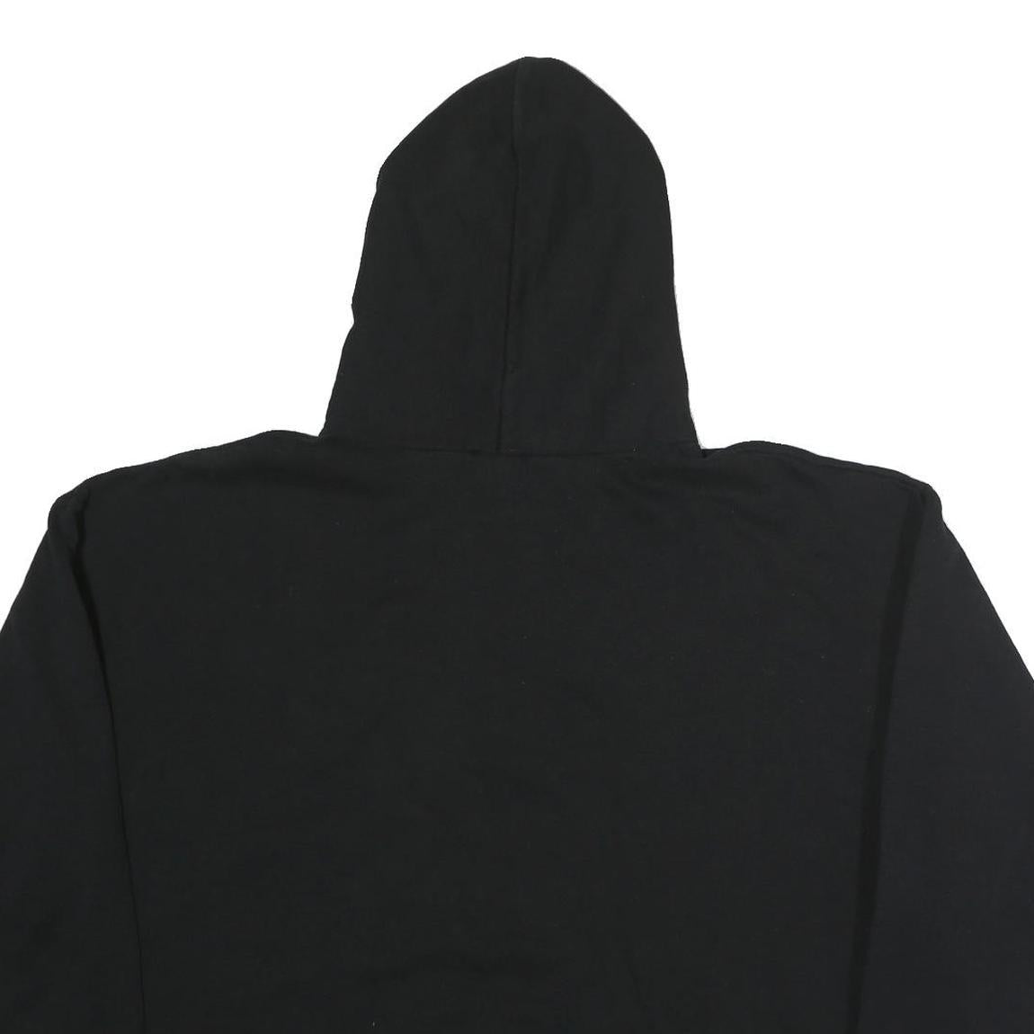 CHAMPION Mens Black Ivy Tech Hoodie 2XL Pullover Cotton Sweatshirt