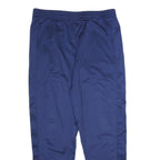 ADIDAS Mens Joggers Blue M W34 L32 Logo Regular Tapered Fit Sportswear Bottoms