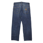 CARHARTT Mens Jeans Blue Regular Straight Denim Medium W31 L29 Durable Workwear