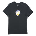 NIKE "Food Ramen JDI" Mens Black Graphic T-Shirt XS Short Sleeve Crew Neck