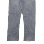 PITTSBURGH Mens Jeans Blue Regular Straight Denim W34 L31 Zip