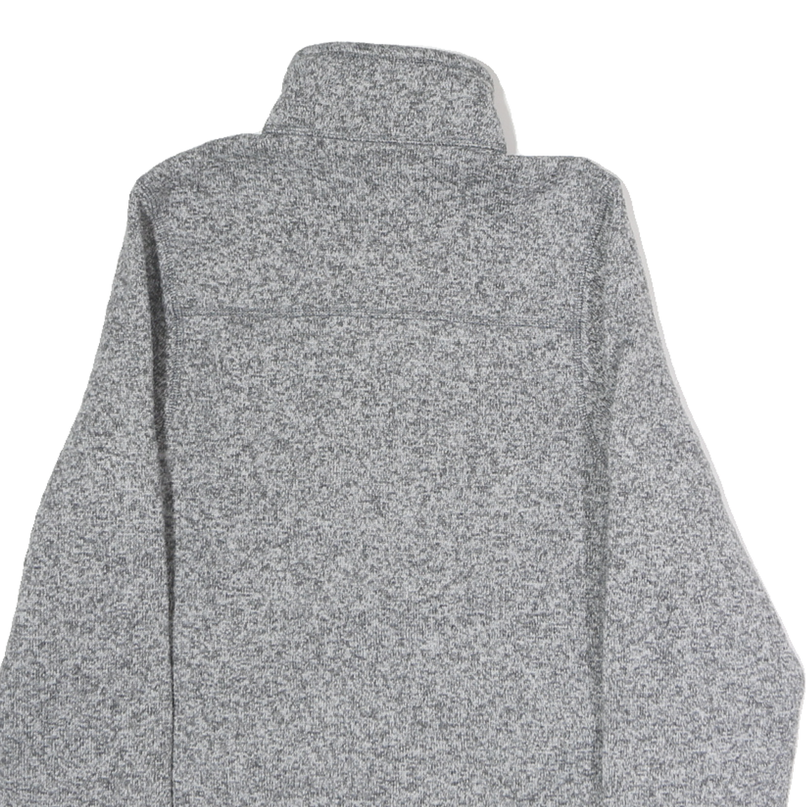 THE NORTH FACE Mens Grey 1/4 Zip XS Cotton Sweatshirt Outdoor Casual Pullover