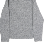 THE NORTH FACE Mens Grey 1/4 Zip XS Cotton Sweatshirt Outdoor Casual Pullover