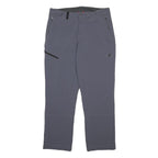 THE NORTH FACE Womens Nylon Grey Regular Regular Fit Trousers W30 L28 Outdoor