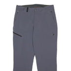 THE NORTH FACE Womens Nylon Grey Regular Regular Fit Trousers W30 L28 Outdoor