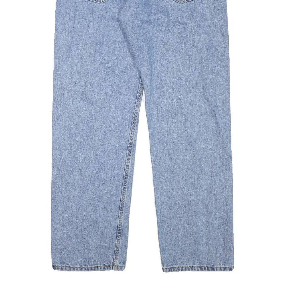 LEVI'S 505 Mens Jeans Blue Regular Straight Denim Medium W33 L29 Classic Fit Zip