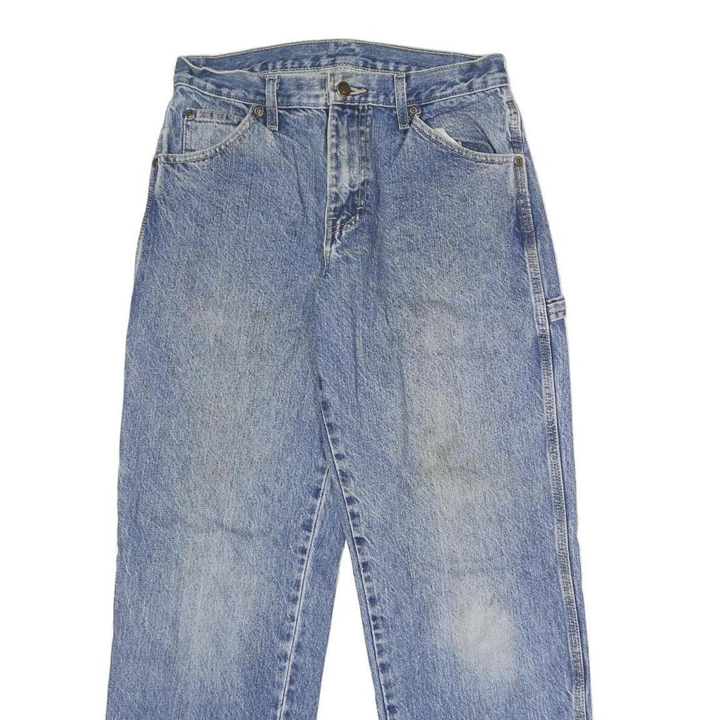 DICKIES Mens Blue Regular Fit Straight Leg Denim W30 L30 Workwear Jeans