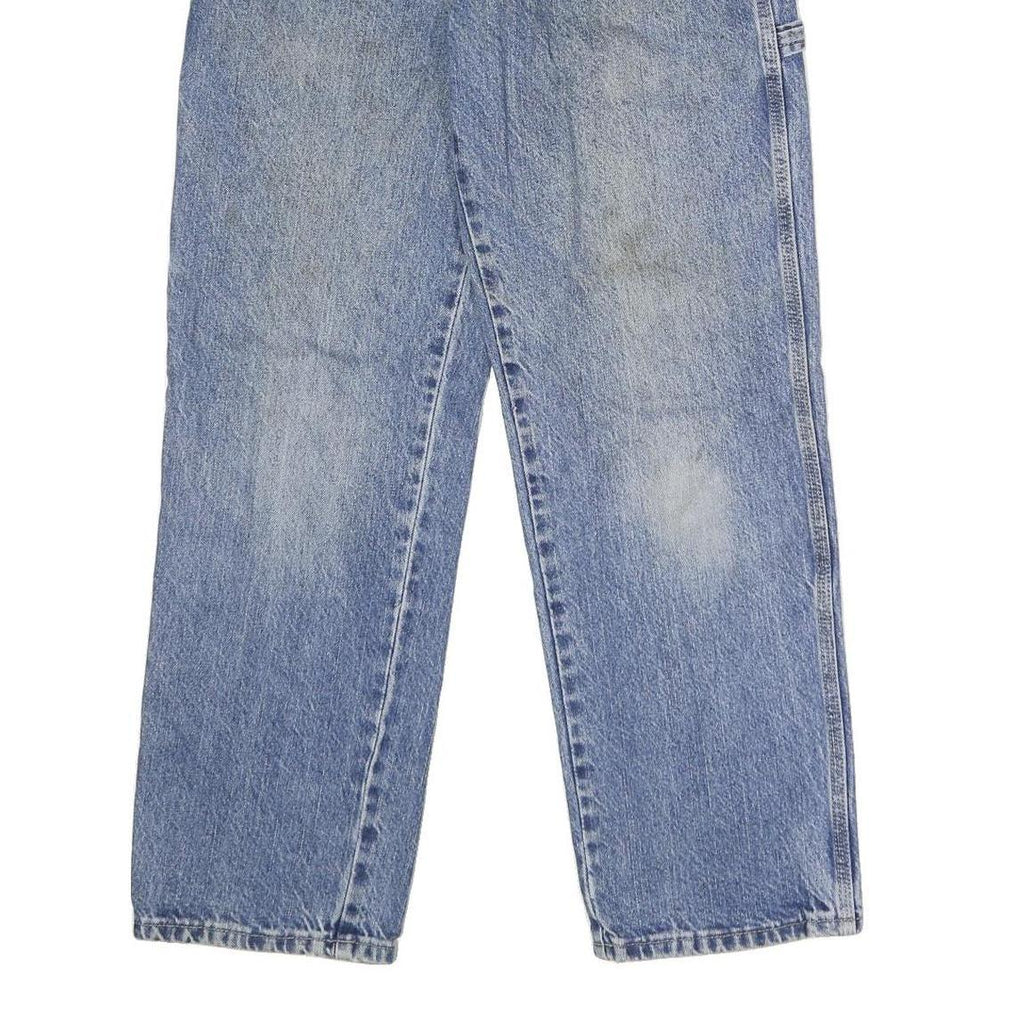 DICKIES Mens Blue Regular Fit Straight Leg Denim W30 L30 Workwear Jeans